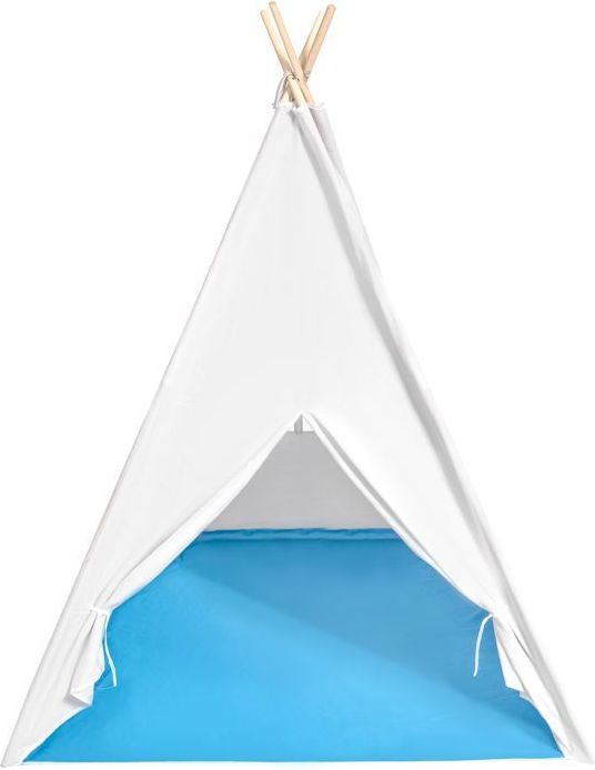 Eco Toys Dětský indiánský stan EcoToys White-Blue - obrázek 1