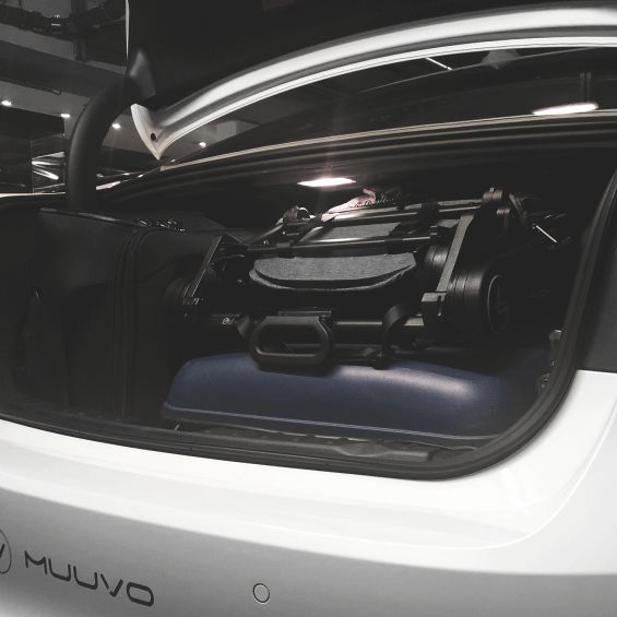 Kombinovaný kočárek Muuvo Quick Rocky Grey 2019 - obrázek 1
