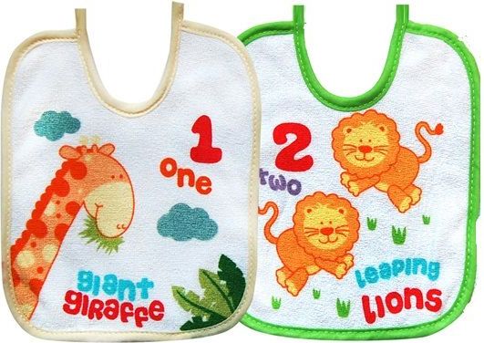 Bryndáček 2ks Bobas Giraffe Lion - obrázek 1