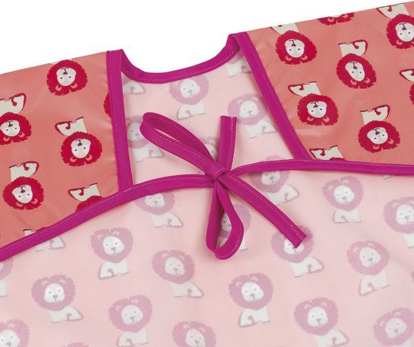 Long sleeve Bib Little Spookies peach uni - obrázek 2
