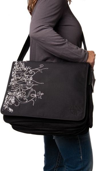 Lässig Casual Messenger Bag Triangle dark grey - obrázek 2
