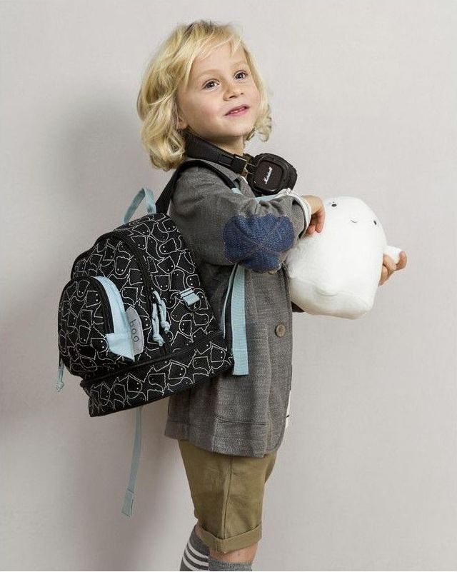 Lässig Dětský batoh Mini Backpack Spooky Black - obrázek 2