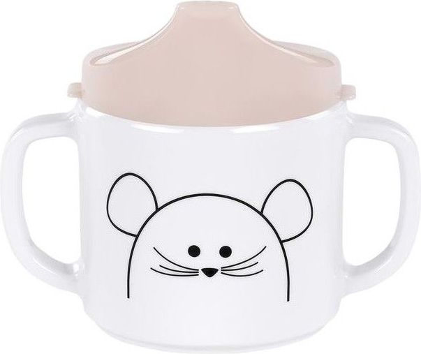 Lässig Cup with Silicone Little Chums mouse - obrázek 1