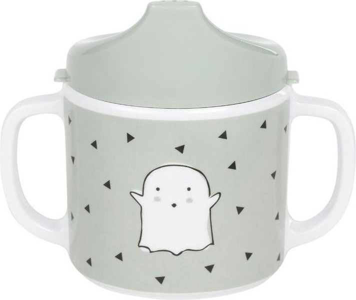 Cup with Silicone Little Spookies olive uni - obrázek 1