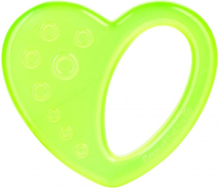 Chladící kousátko Canpol Srdce Green - obrázek 1