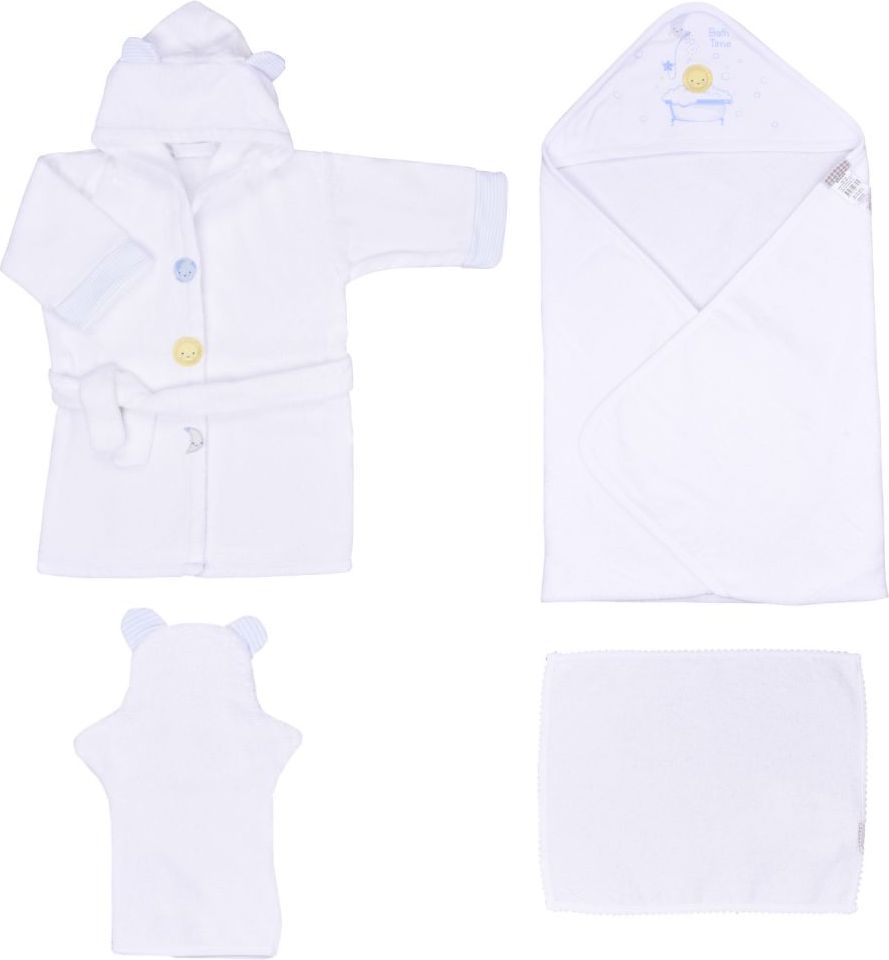 Sada ke koupání 4ks Kitikate Dreams White/Blue 2019 - obrázek 1