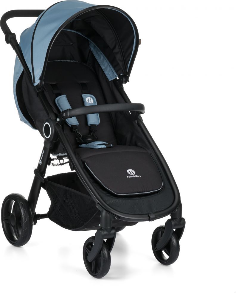 Petite & Mars Stříška + polstrování Street Petite&Mars Steel Blue 2019 - obrázek 1