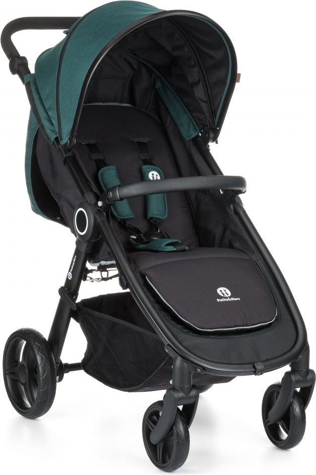 Petite & Mars Stříška + polstrování Street Petite&Mars Emerald Green 2019 - obrázek 1