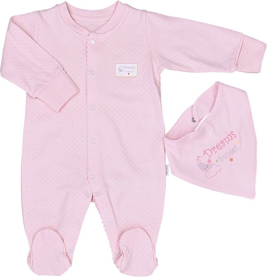 Overal s bryndáčkem Kitikate Dreams Simple Pink 62 - obrázek 1