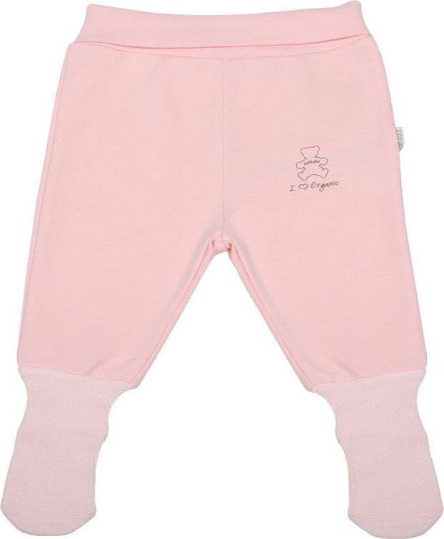 Polodupačky s ponožkama Kitikate Organic Pink 74 - obrázek 1