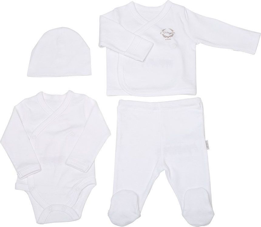 Set 4ks Kitikate Organic Premature White 2019 - obrázek 1