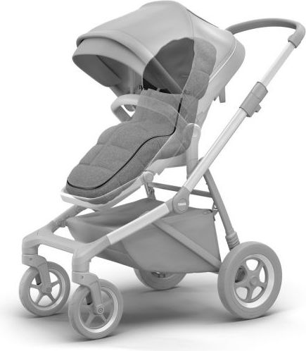 Thule Sleek Foot Muff City 2018 grey melange - obrázek 1