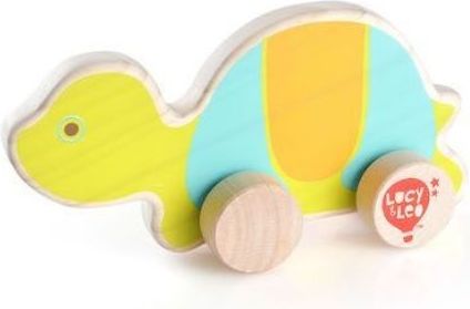 Dřevěná hračka Lucy&Leo Turtle on Wheels - obrázek 1