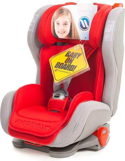AVIONAUT Autosedačka Evolvair 2018 (9-36 kg) - šedá / tyrkysová - obrázek 1