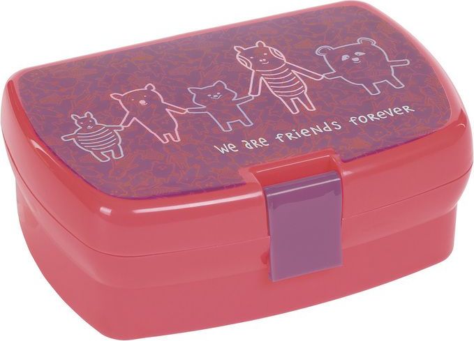 Lässig Lunchbox About Friends pink - obrázek 1