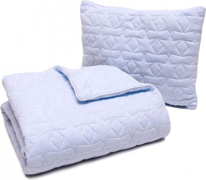 Bavlněné povlečení s výplní Pulp Light Blue - obrázek 1