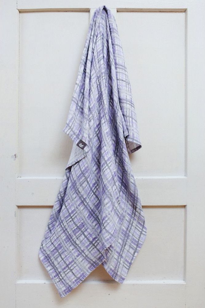 Bambusová deka 110x110 cm Pulp Bamboo Swaddling Blanket Violet 2019 - obrázek 1