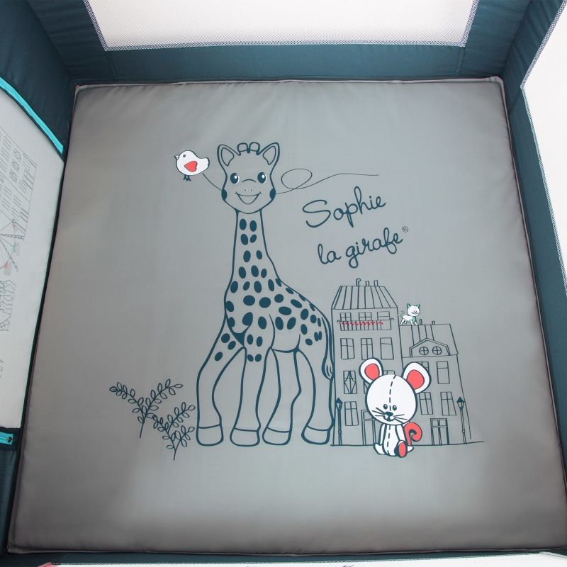 Renolux SOPHIE LA GIRAFE PARIS Ohrádka, modrá - obrázek 2