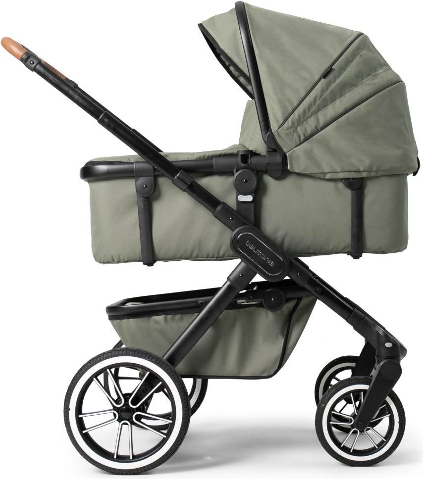 Kombinovaný kočárek černá konstrukce Teutonia Trio Urban Hunter 2019 - obrázek 1