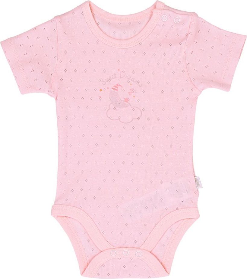 Body krátký rukáv Kitikate Dreams Summer Pink 74 - obrázek 1