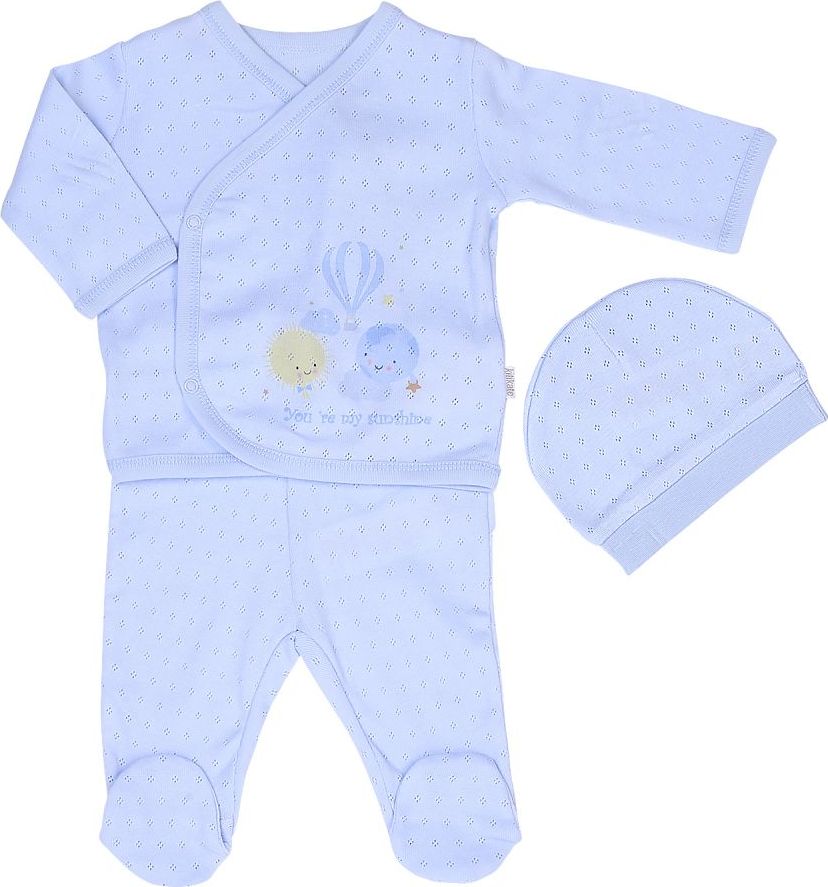 Kitikate Set 3ks Dreams Summer Newborn Boy Blue - obrázek 1