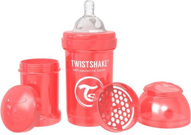 Kojenecká láhev 260 ml Twistshake Anti Colic Pearl - obrázek 2