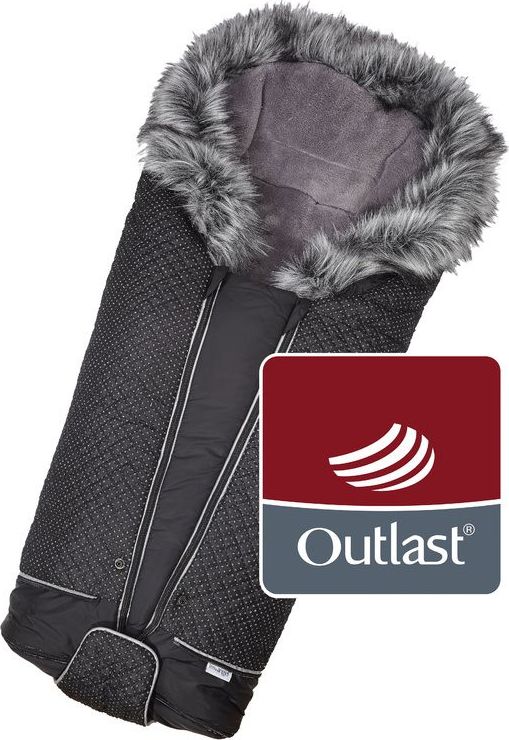Little Angel Fusak DeLuxe Outlast černá/zlatý prošev/medová - obrázek 2