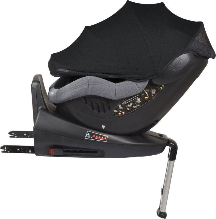 Autosedačka BabyGo ISO 360 Black 2019 - obrázek 2