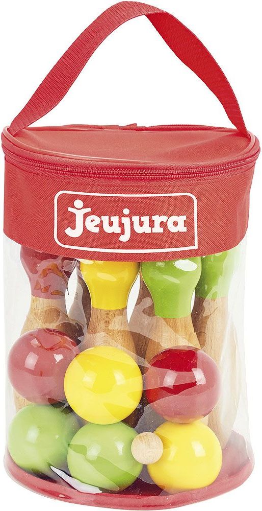 Jeujura Dřevěný petanque a bowling - obrázek 2
