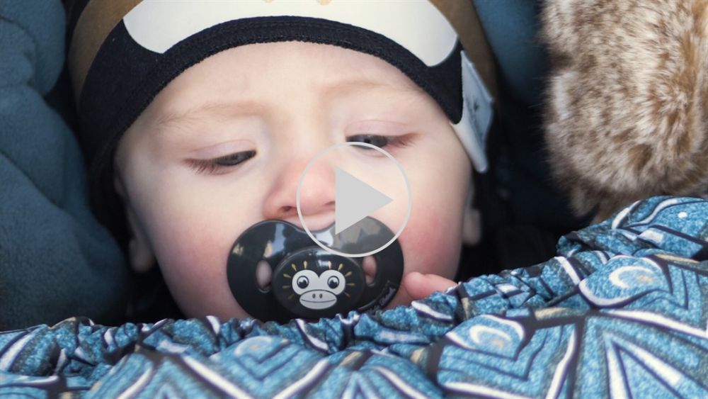 Elodie Details Fusak do kočárku Aviator Black - obrázek 2