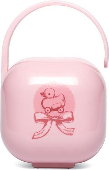 KRABIČKA na dudlík Suavinex TOYS - RŮŽOVÁ - obrázek 1