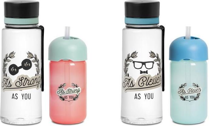 SET LÁHEV SE SLÁMKOU + LÁHEV AQUA Suavinex AS YOU - obrázek 1