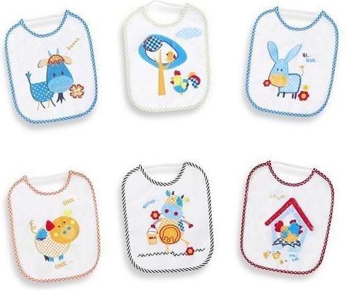 Bryndák froté s fólii a stužkou 20x25 Interbaby - obrázek 1