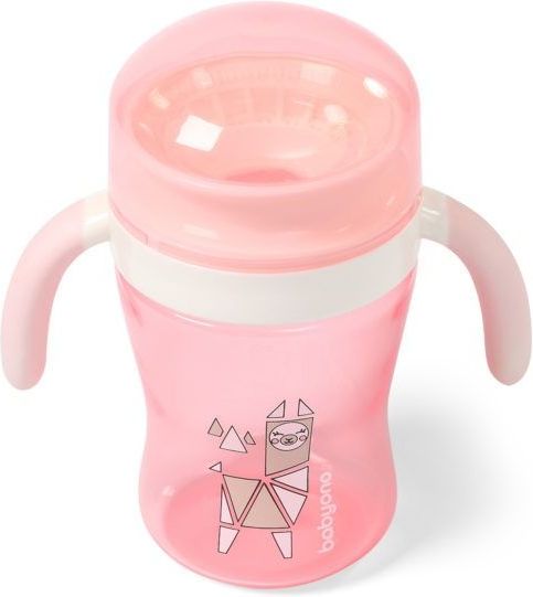 Tommee Tippee Netekoucí hrníček 360 240ml 3+ BabyOno Pink 2019 - obrázek 1