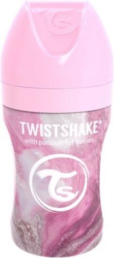 Kojenecká láhev nerezová 260 ml Twistshake Anti-Colic - obrázek 1