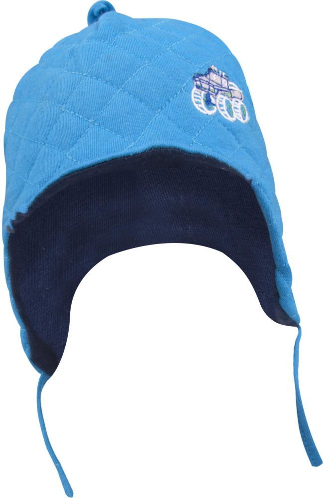 Čepička se šňůrkami a kšiltem Yo Monster Truck Blue 38-40 - obrázek 1