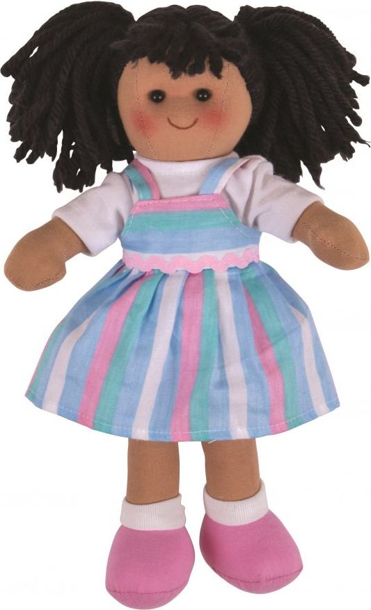 Bigjigs Toys látková panenka Kira 28 cm - obrázek 2
