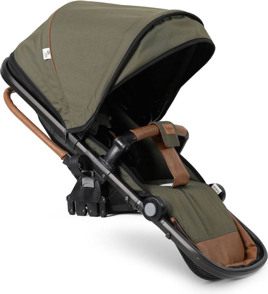 Sportovní nástavba Emmaljunga NXT Ergo Black Outdoor Olive Eco 2020 - obrázek 1