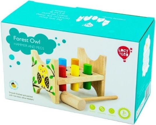 Zatloukačka Lucy&Leo Forest Owl - obrázek 2