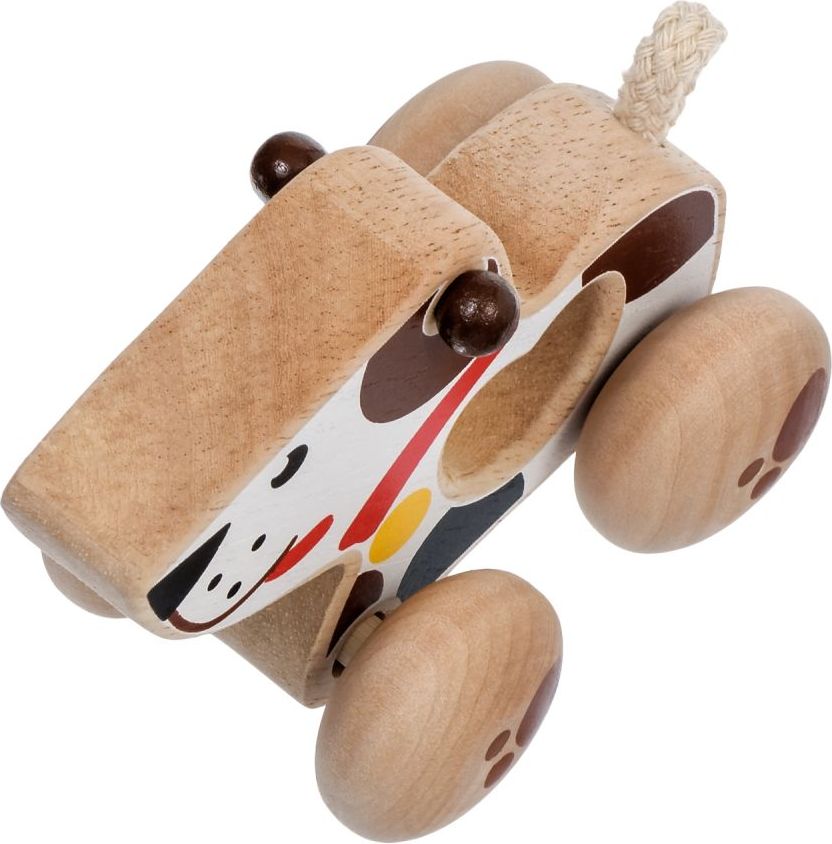 Dřevěná hračka Lucy&Leo Dog on Wheels - obrázek 2