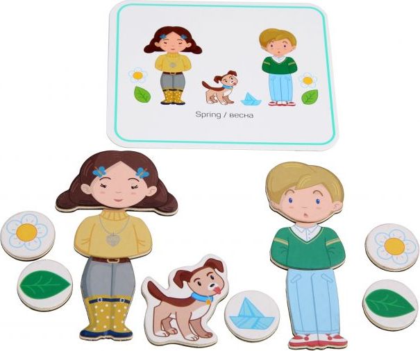 Magnetické figurky Lucy&Leo Dress Up - obrázek 2