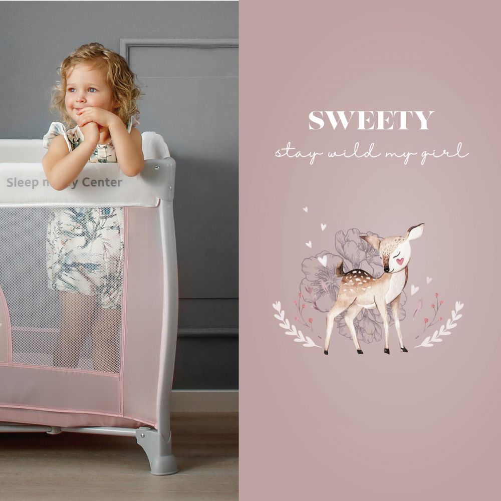 Hauck Sleep'n Play Center III 2020 cestovní postýlka sweety - obrázek 1