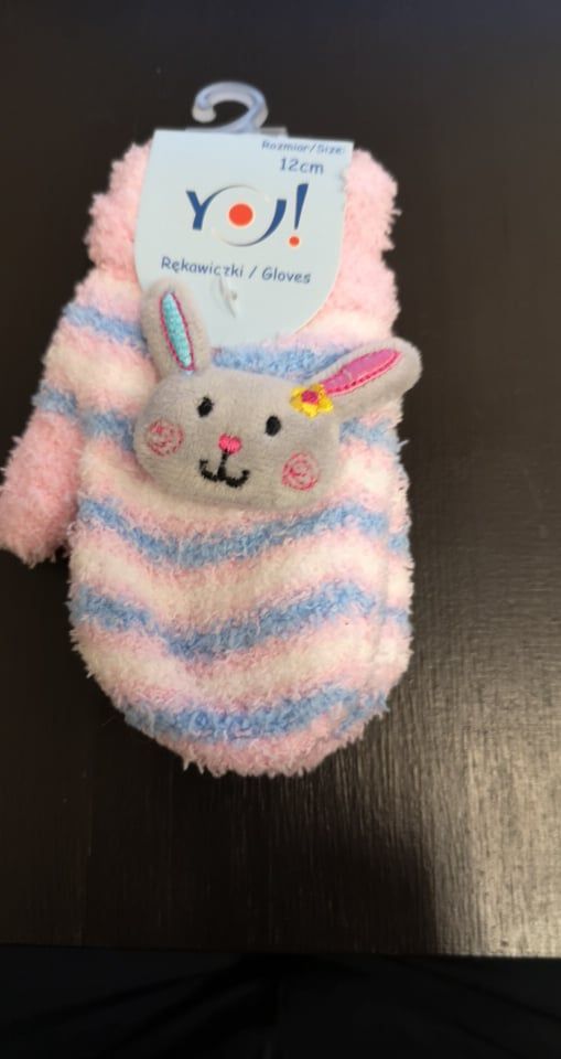 Rukavičky s obrázkem Yo Pink Bunny 12 - obrázek 1
