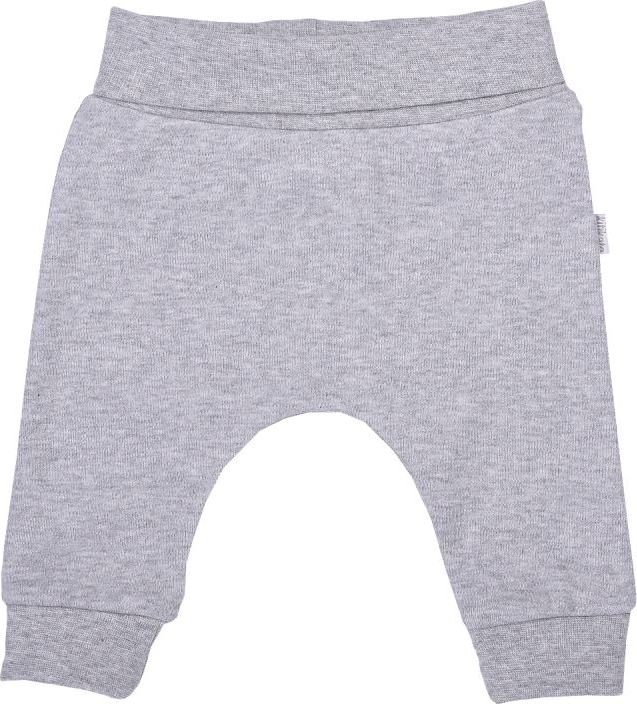 Tepláčky Kitikate Organic Active Best Pant Grey Melange 74 - obrázek 2