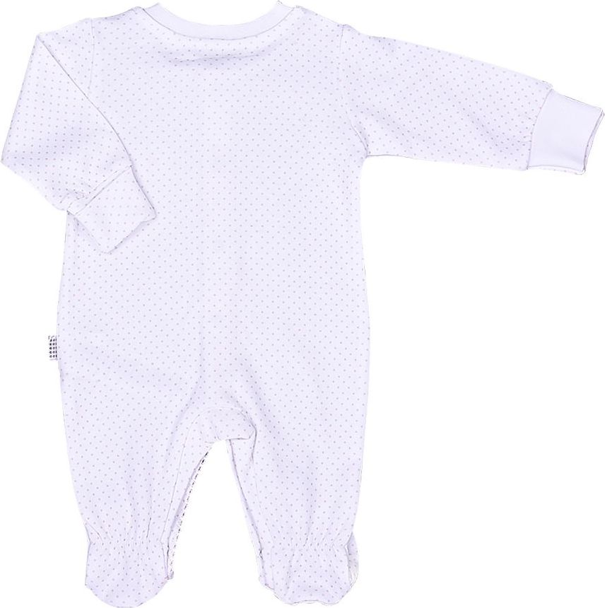 Overal s bryndáčkem Kitikate Dreams Simple White-Pink 62 - obrázek 2