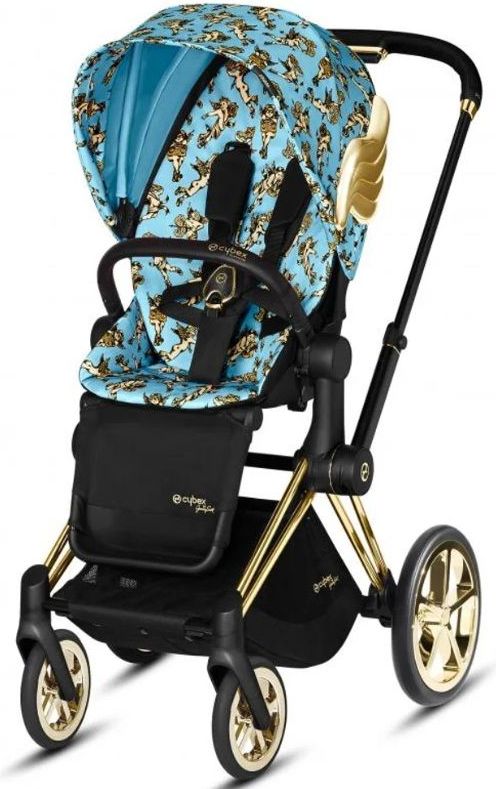Cybex ePriam Cherub Blue+Lux Seat 2020 - obrázek 1