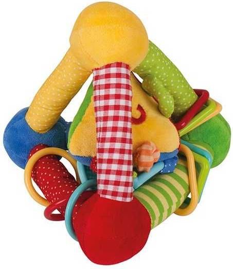 Bigjigs Toys Textilní aktivní trojúhelník Bigjigs Baby - obrázek 1