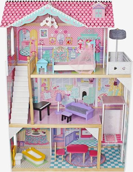 Domeček pro panenky Wooden Toys Dusia - obrázek 1