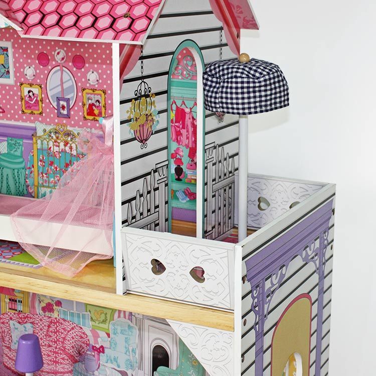 Domeček pro panenky Wooden Toys Dusia - obrázek 2