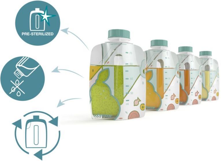 Multifunkční přístroj Babymoov Nutribaby + Industrial Grey + Foodii - obrázek 2